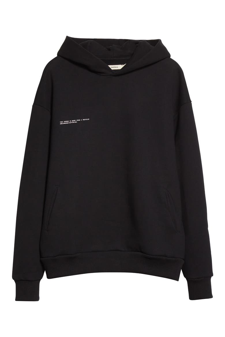 365 Signature Unisex Recycled & Organic Cotton Hoodie, Alternate, color, BLACK