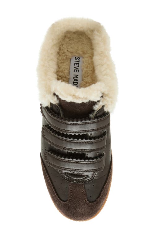 Steve Madden Memento Faux Shearling Lined Mule Sneaker