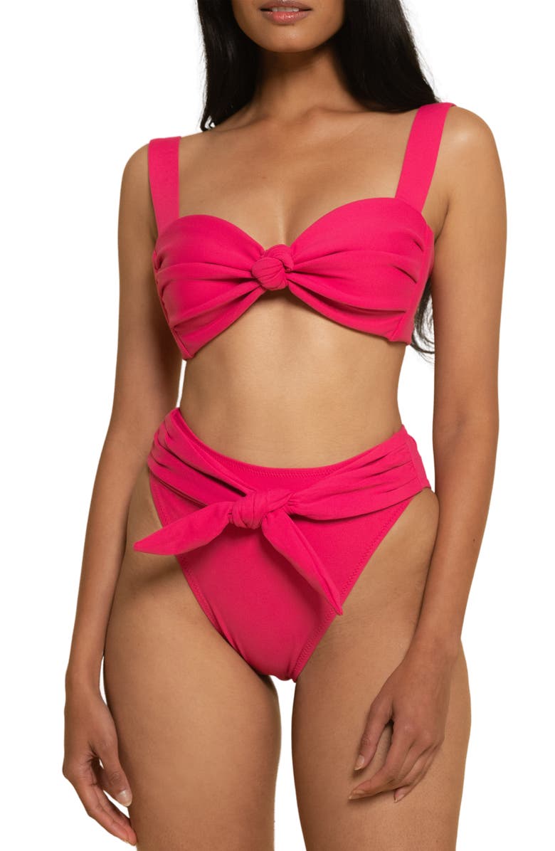 MONTCE Hayden Knotted Bikini Top, Alternate, color, 