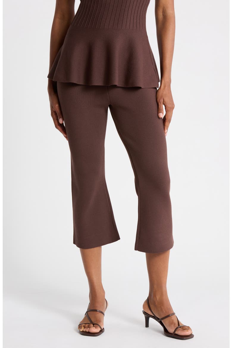 Pull-On Capris, Main, color, FUDGE