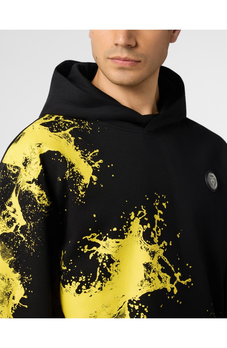 PLEIN SPORT Hoodie Plein Sport Splash Men, Alternate, color, Black