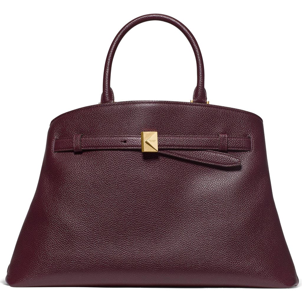 Kate Spade New York Large Deco Pebble Leather Satchel
