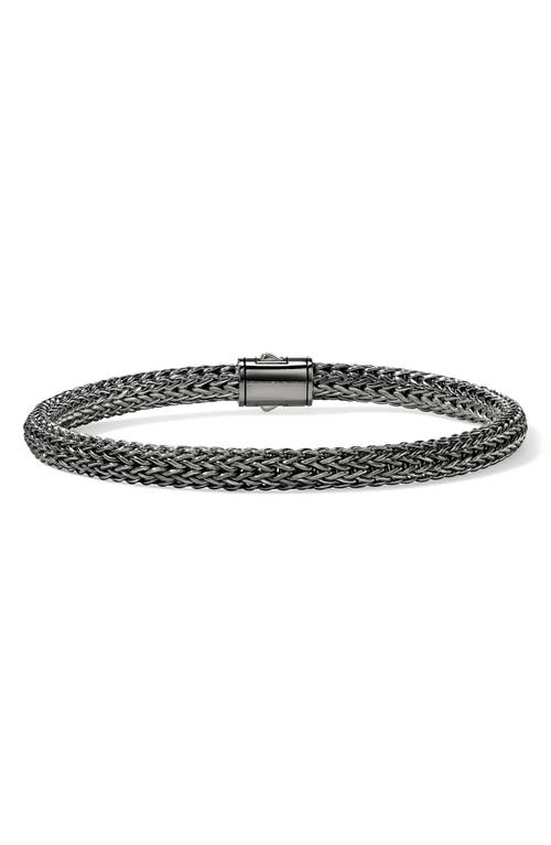 John Hardy Icon Bracelet, 5mm In Gray
