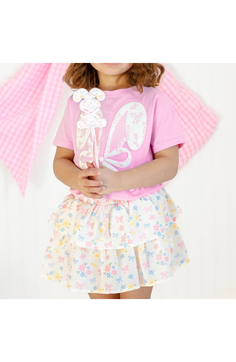 Sweet Wink Sweet Floral Skort, Alternate, color, Multicolor