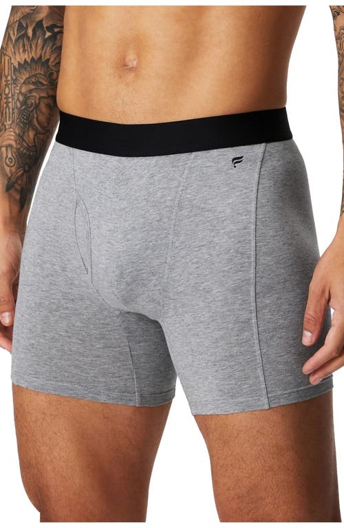 Fabletics The 24-7 Boxer Brief In Gray