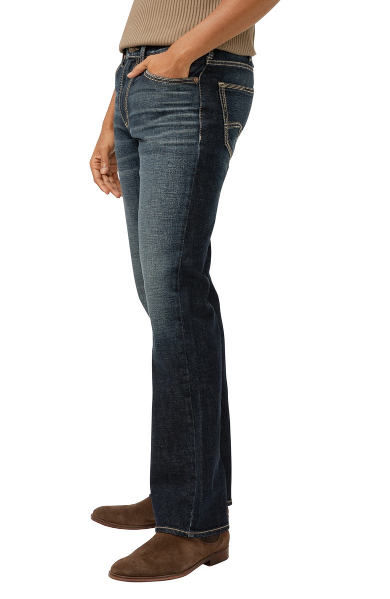 Silver Jeans Co. Zac Relaxed Straight Leg Jeans, Alternate, color, 
