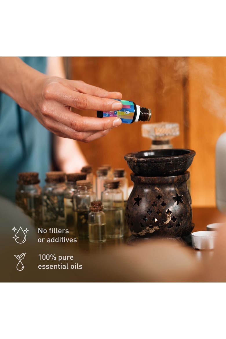 Himalayan Salt Diffuser & 14 Pack Essential Oils Set, Alternate, color, Multicolor
