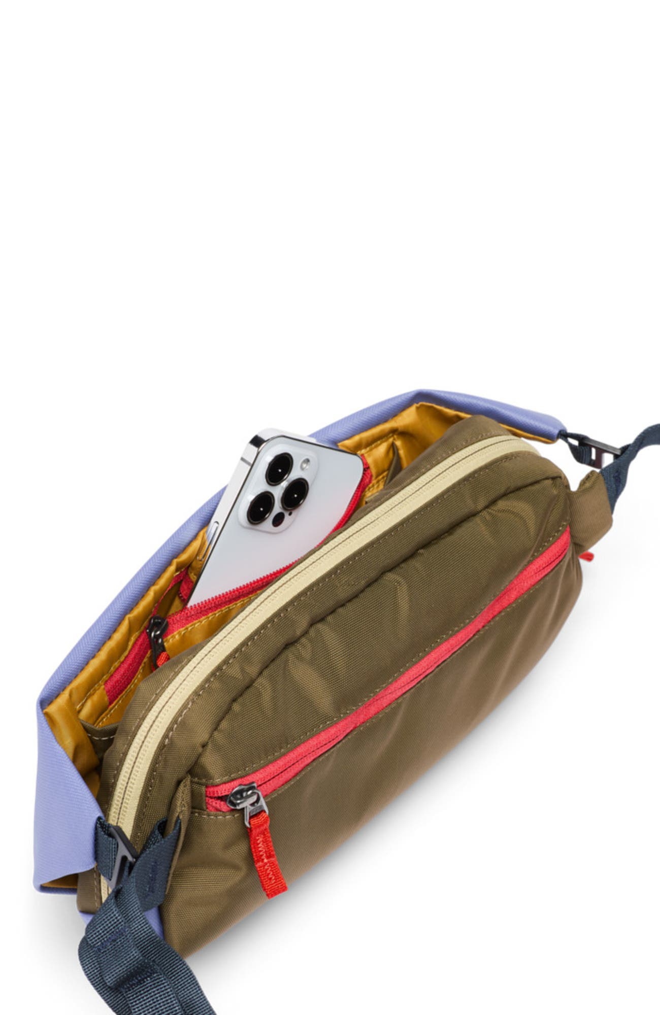 Cotopaxi Coso 2L Hip Pack - Cada Día, Alternate, color, Blue Smoke/Live Oak