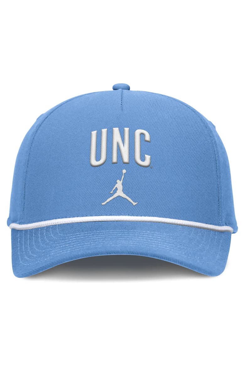Men's Jordan Brand Carolina Blue North Carolina Tar Heels Rise Campus Adjustable Hat, Alternate, color, Light Blue