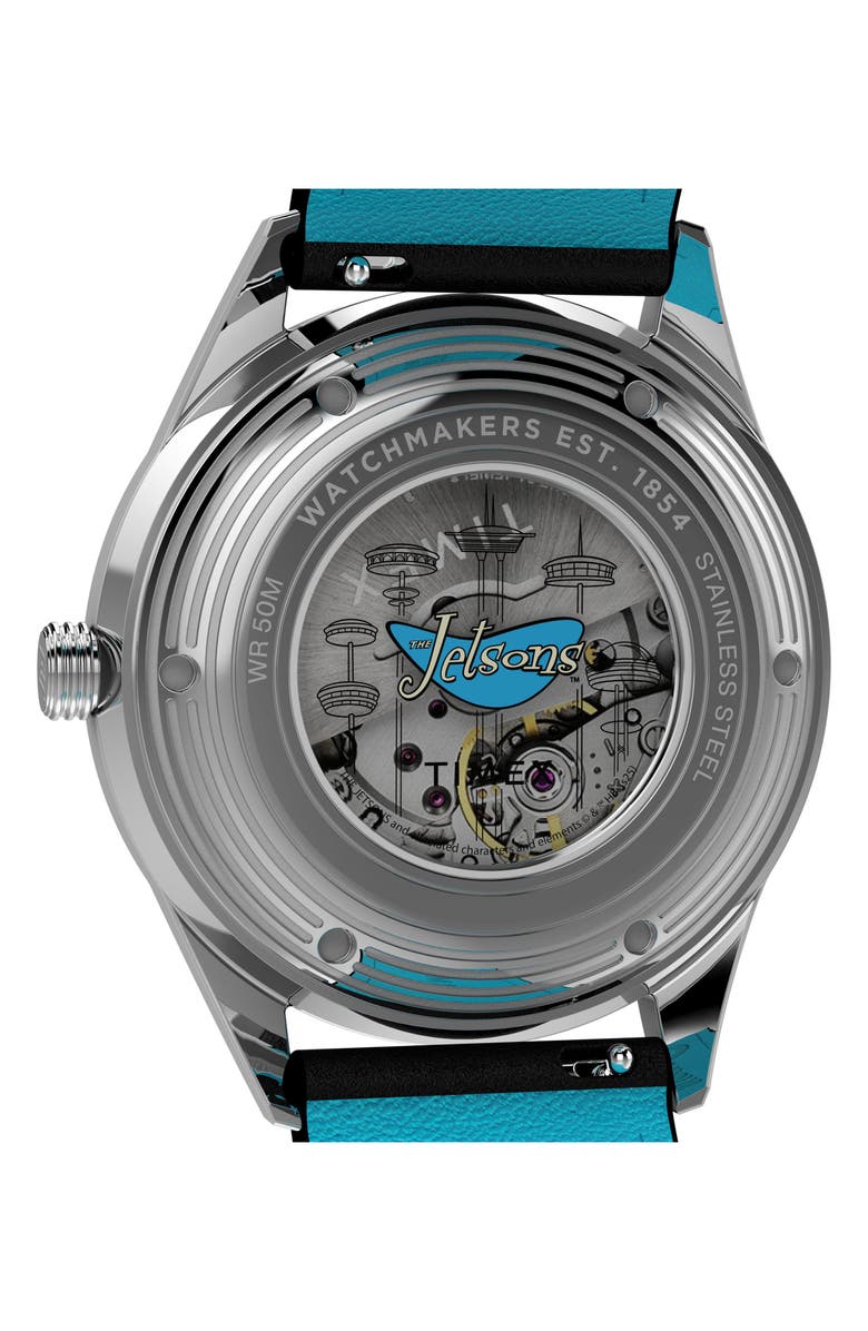 Timex<sup>®</sup> The Jetsons x Timex Marlin<sup>®</sup> Jet Automatic 38mm Strap Watch, Alternate, color, Silver-Tone