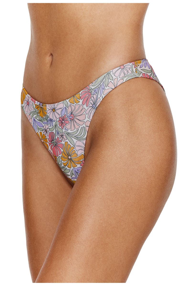 Flirtt Gottex Soft Bloom Bikini Bottom, Alternate, color, Multi