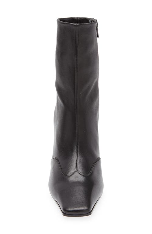 Khaite Dallas Leather Ankle Boots In Black