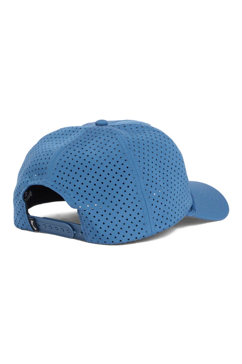 Arch Logo Adjustable Snapback Hat, Alternate, color, DEEP BLUE