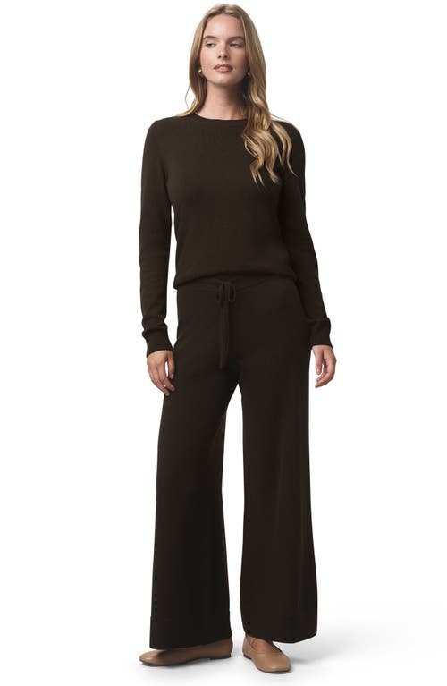 Splendid Hannah Sweater Pants In Black