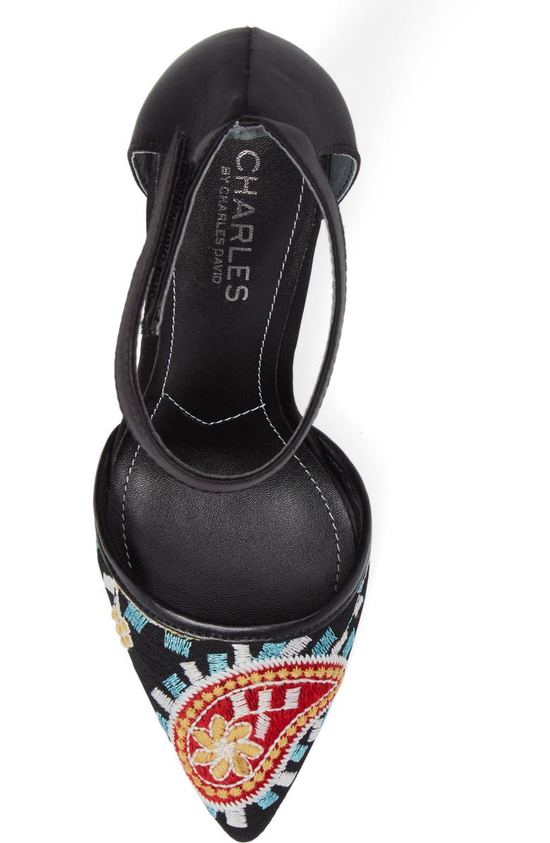 Charles by Charles David Pointer Pump, Alternate, color,