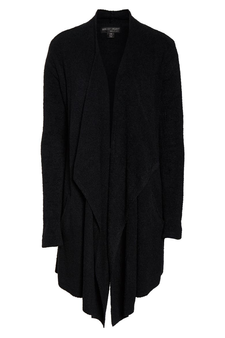 CozyChic™ Lite Island Cardigan, Alternate, color, BLACK