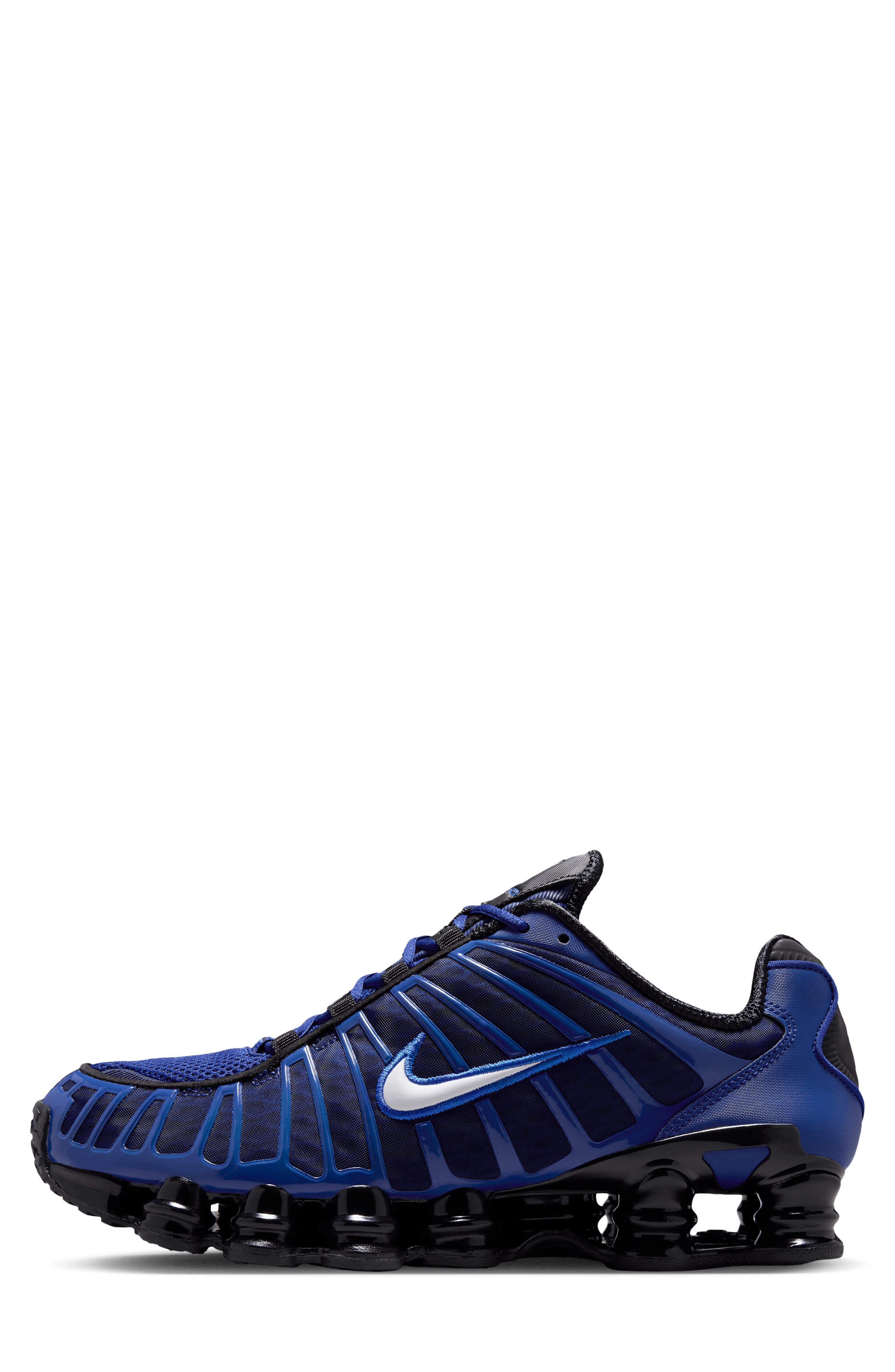 Shox TL Sneaker, Alternate, color, BLUE/ BLACK/ BLUE/ WHITE