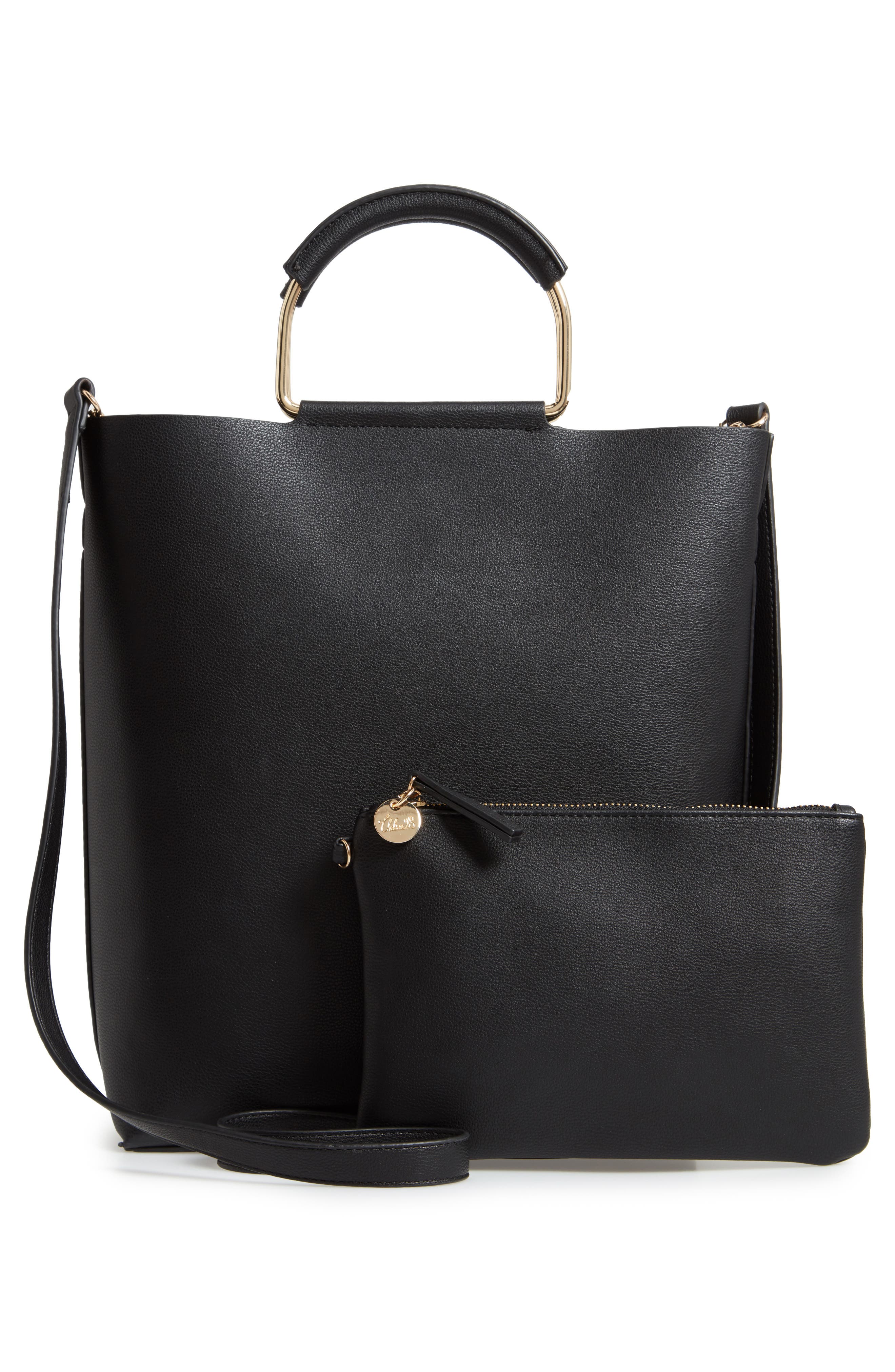 Chelsea28 Payton Convertible Faux Leather Tote, Alternate, color, 