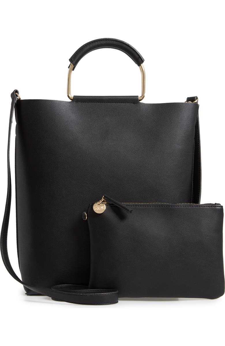 Chelsea28 Payton Convertible Faux Leather Tote, Alternate, color,