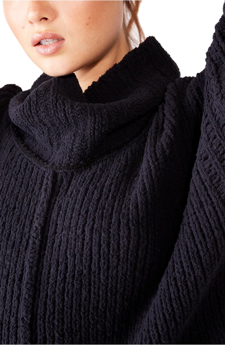 Free People Be Yours Cowl Neck Sweater, Alternate, color,
