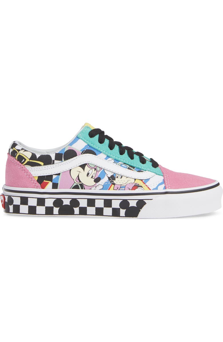 Vans x Disney Mickey Mouse UA Old Skool Low-Top Sneaker, Alternate, color,