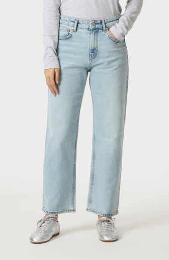 Mavi Jeans Savannah High Waist Crop Relaxed Straight Leg Jeans