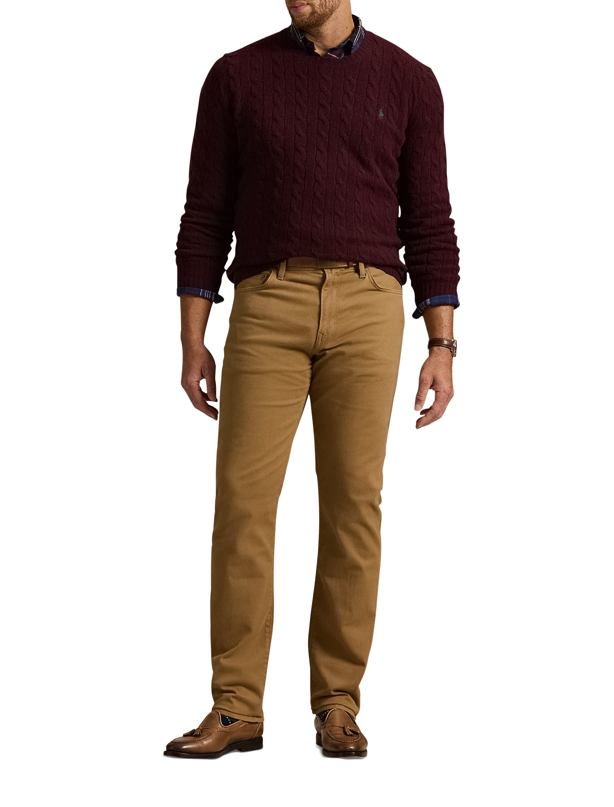 Polo Ralph Lauren Big & Tall Varick 5-Pocket Pants (Men) | Nordstrom