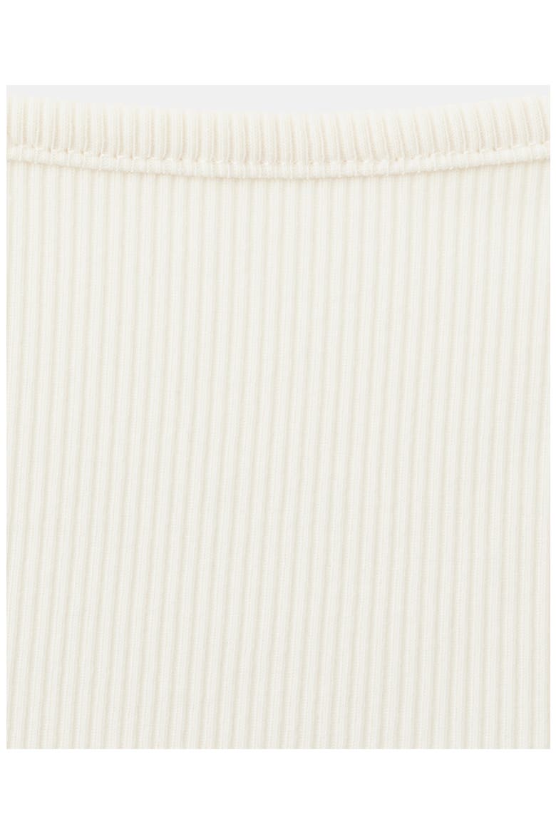 Beaded Strap Ribbed Tank, Alternate, color, ECRU