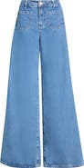L'AGENCE Delcan High Waist Wide Leg Jeans