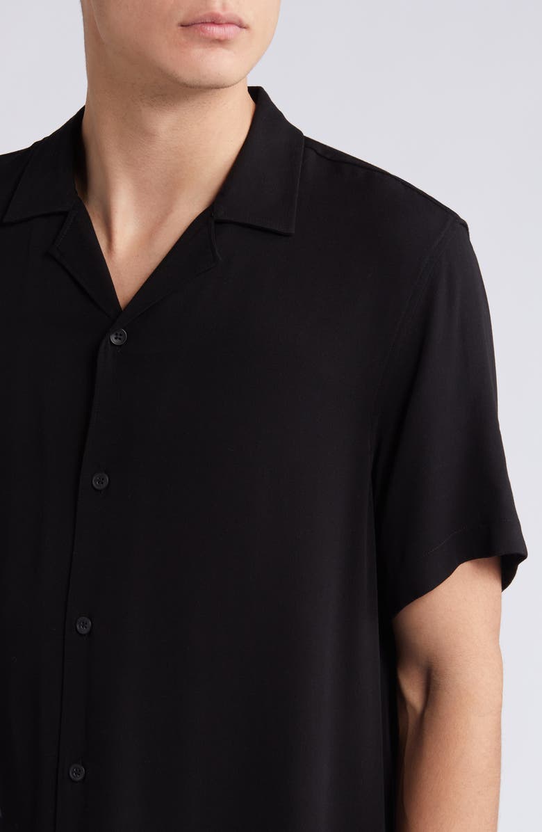 Open Edit Floral Print Relaxed Fit Camp Shirt, Alternate, color,