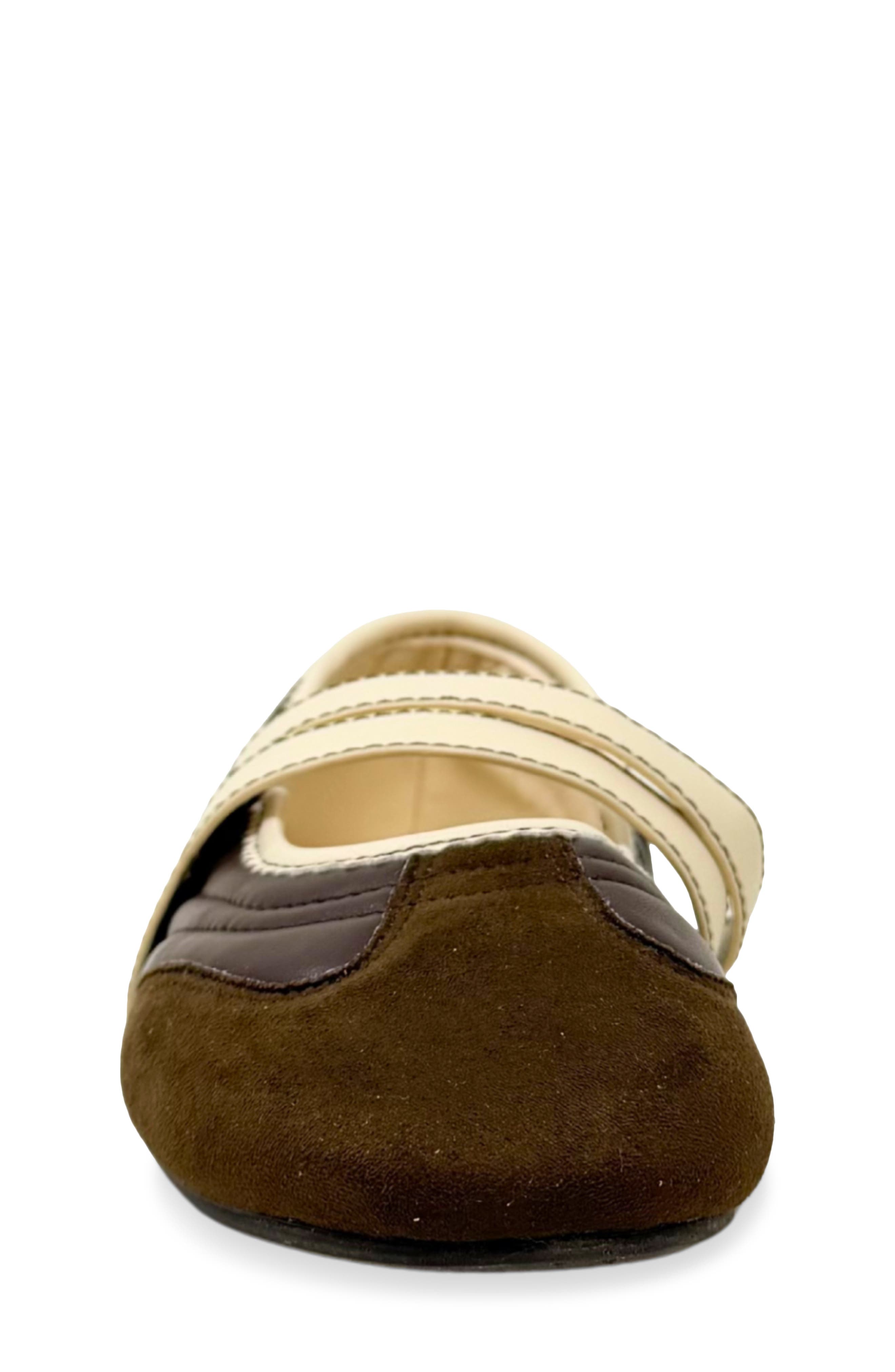 Kids' Salome Mini Mary Jane Sneaker, Alternate, color, BROWN