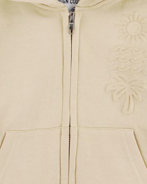 Sovereign Code Louis Zip-up Hoodie In Brown