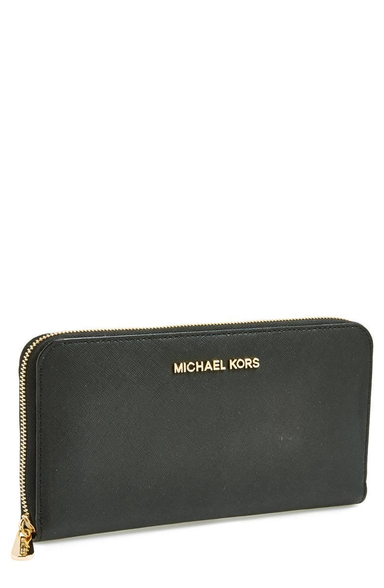 MICHAEL Michael Kors 'Jet Set' Travel Wallet, Main, color,