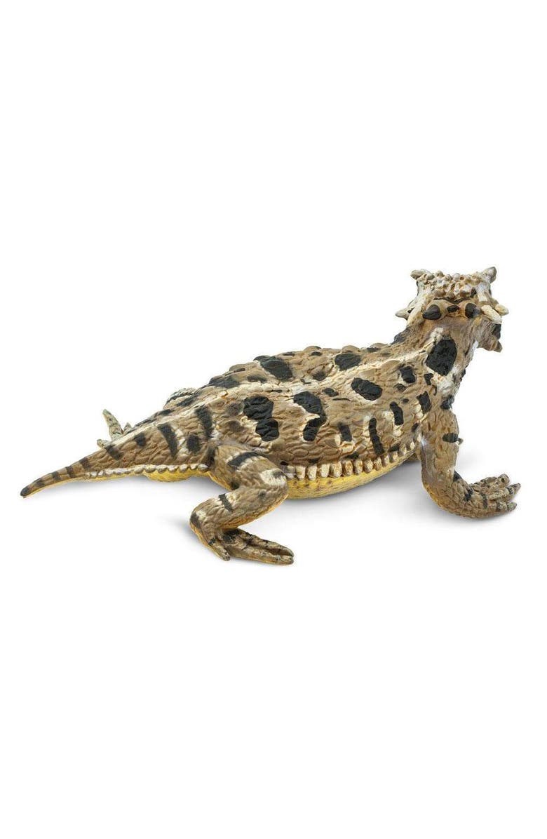 Safari Ltd. Horned Lizard Toy, Alternate, color, NO COLOR