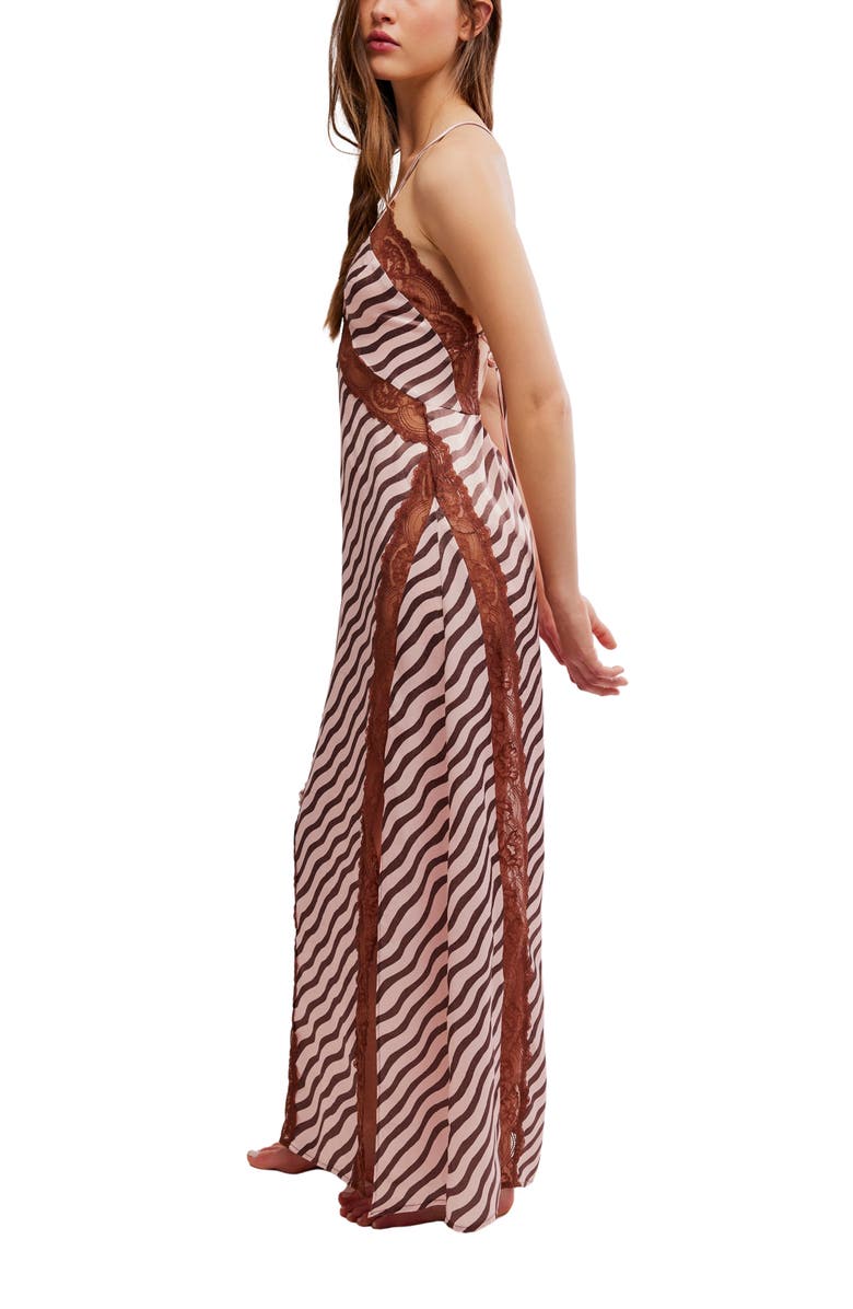 Free People Some Kind of Love Satin Nightgown, Alternate, color,