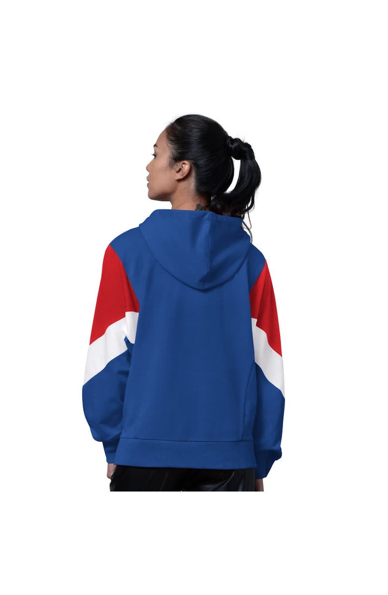 STARTER Women
s Starter Royal Buffalo Bills Scrimmage Hoodie, Alternate, color, Royal