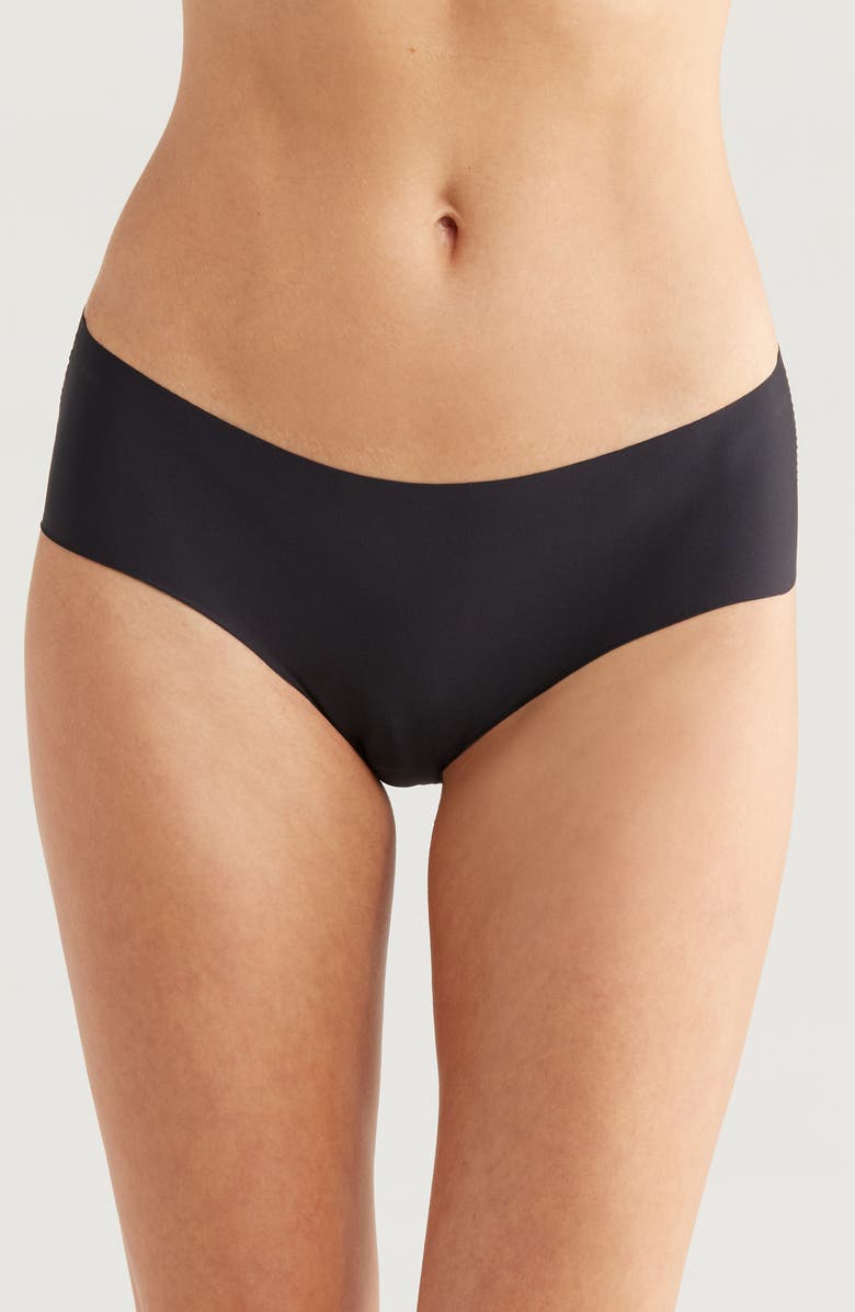Simone Perele Uniq Seamless Boyshorts, Main, color, Black