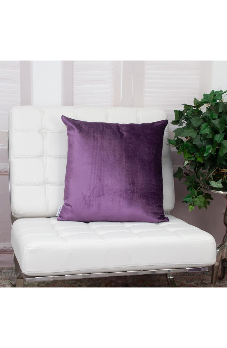 PARKLAND COLLECTION Nerine Transitional Taupe Throw Pillow, Alternate, color, Taupe