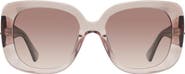 Kurt Geiger London 53mm Gradient Butterfly Sunglasses