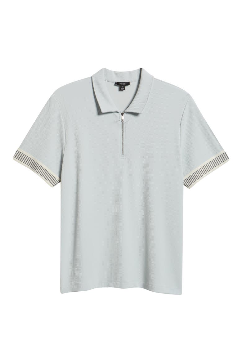 Bruno Quarter Zip Polo, Alternate, color, SOFT BLUE
