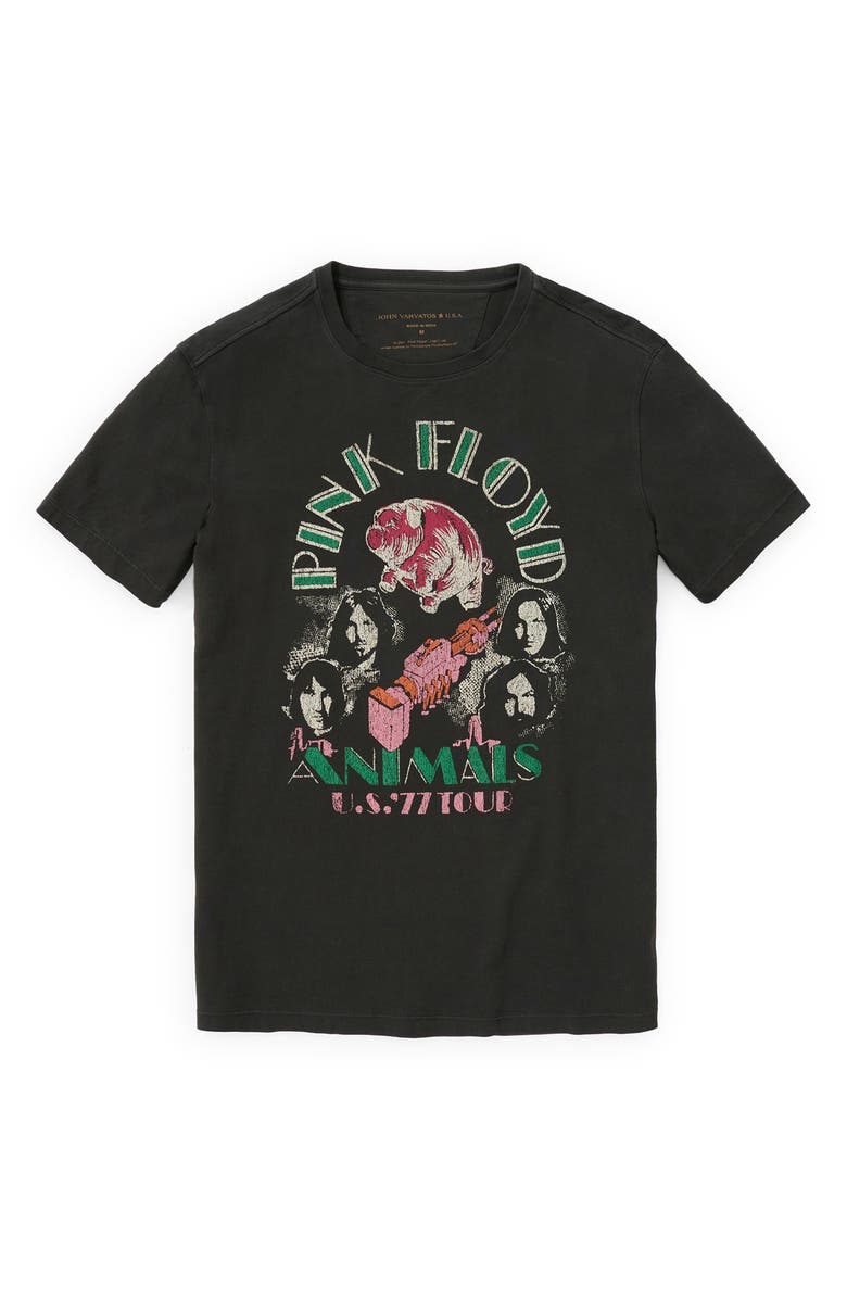John Varvatos Men's Pink Floyd Animals Graphic Tee, Alternate, color, 
