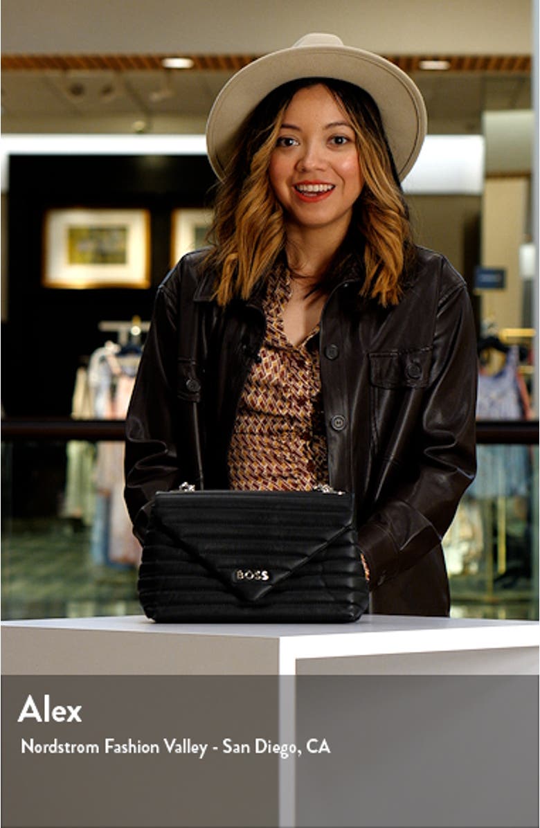 Ayla Quilted Leather Convertible Shoulder Bag, sales video thumbnail