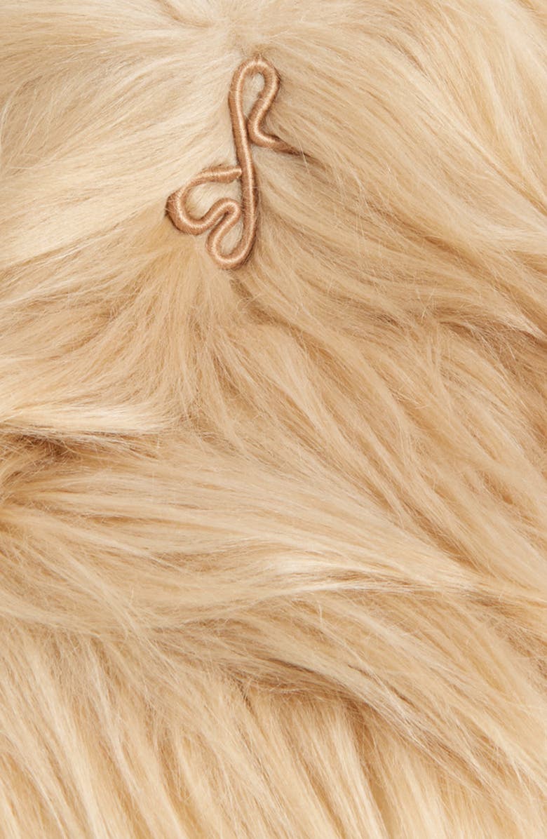 Ruslan Baginskiy Faux Fur Hat, Alternate, color, Beige