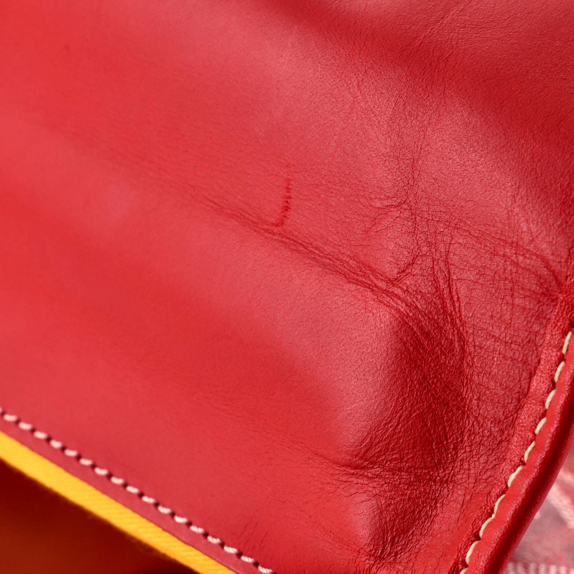 Saint Leger Briefcase Backpack Coated Canvas, Alternate, color, Red