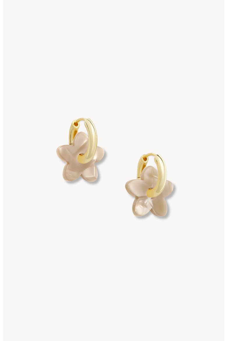 Petite Flower Charms, Alternate, color, Sand Shell