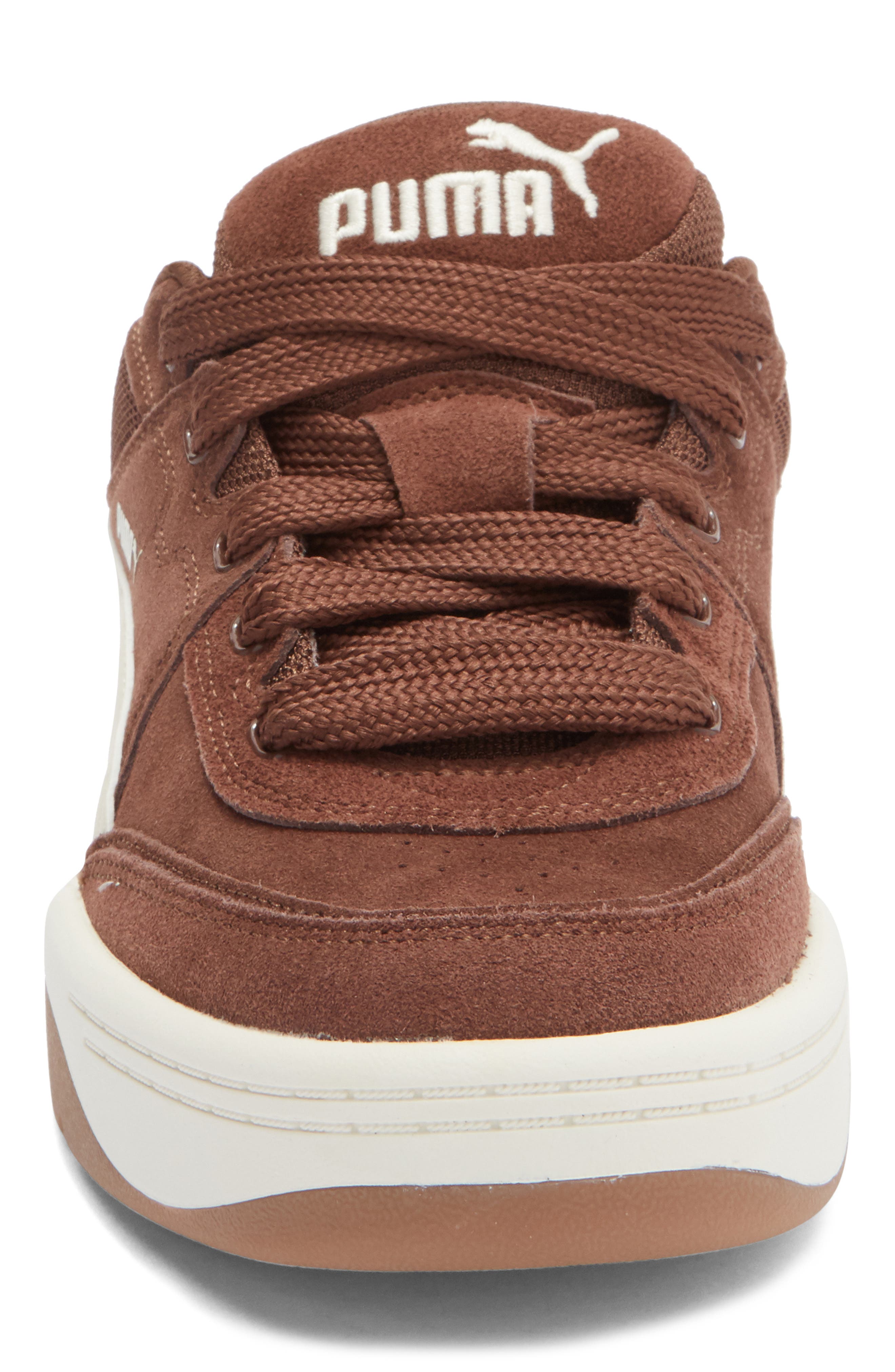 PUMA Park Lifestyle SK8 Sneaker, Alternate, color, Chestnut Brown/ Alpine Snow