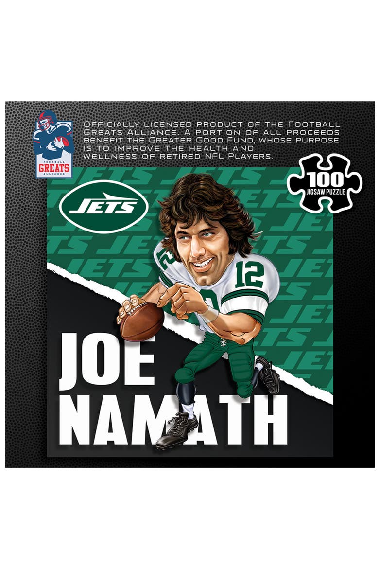 Jets Joe Namath 100 Piece Puzzle, Alternate, color, Multicolor