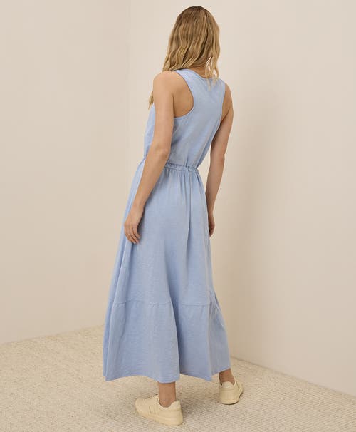 Pact Organic Cotton Relaxed Slub Tank Maxi Dress