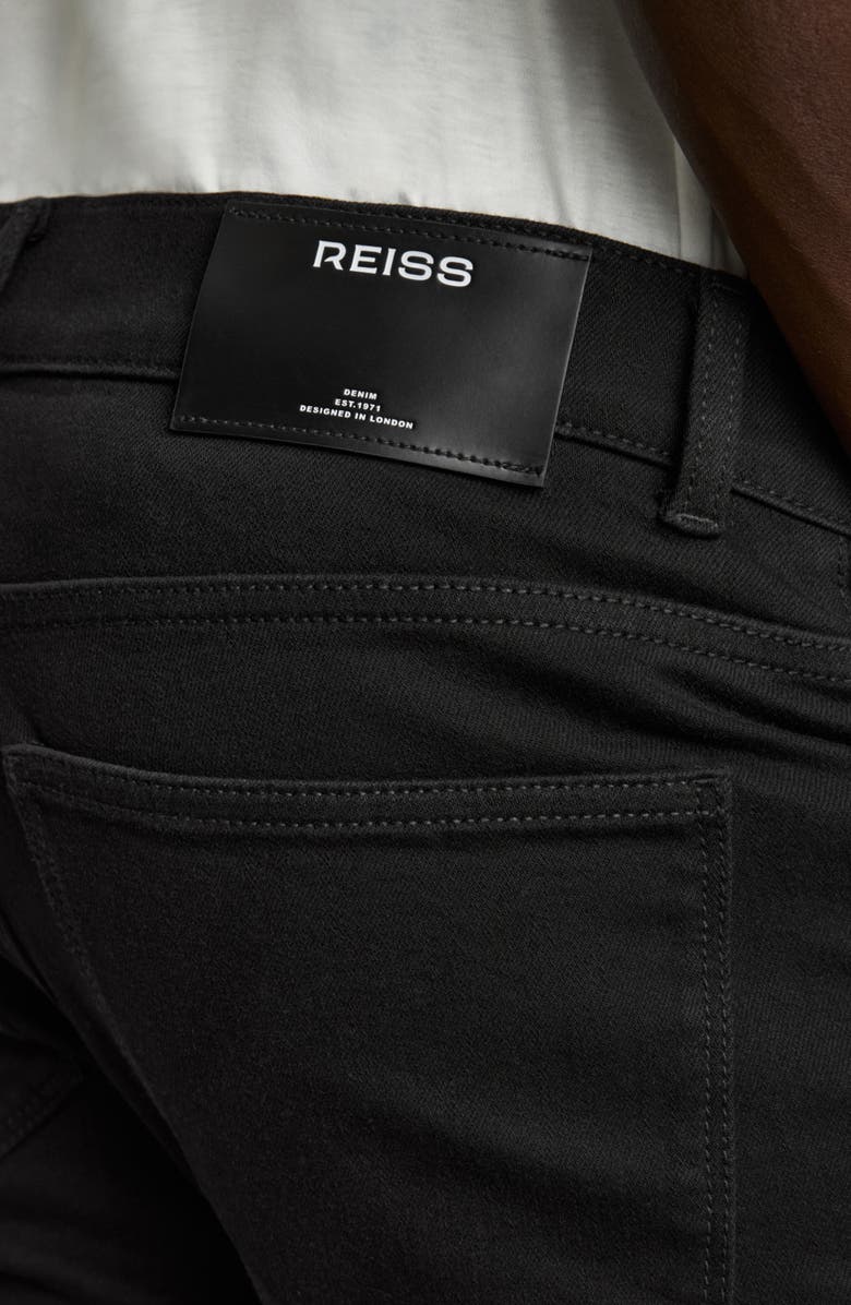 Reiss Picton Slim Fit Jeans, Alternate, color, Stay Black