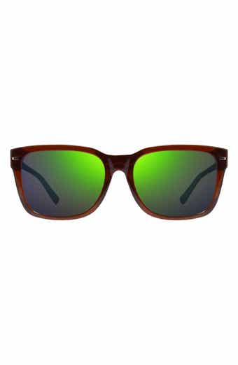 Revo Taylor 56mm Polarized Square Sunglasses